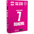 2024 KPSS Genel Yetenek Genel Kltr Tamam zml 7 Deneme Pegem Akademi Yaynclk