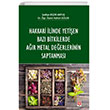 Hakkari linde Yetien Baz Bitkilerde Ar Metal Deerlerinin Saptanmas Ekin Yaynevi
