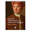 Devlet Ynetimine Dair Denemeler Dorlion Yaynlar