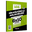 2025 LGS Genel Tm Konular Din Kltr ve Ahlak Bilgisi 6 Deneme Marka Yaynlar