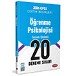 2024 KPSS Eitim Bilimleri renme Psikolojisi 20 Deneme Snav Data Yaynlar