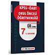 KPSS ABT Okul ncesi retmenlii Lokomotif Serisi QR zml 7`li Deneme Dijital Hoca Akademi