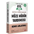 2024 GYS Kltr ve Turizm Bakanl Mze Mdr Yardmcs GYS Konu Anlatml Data Yaynlar