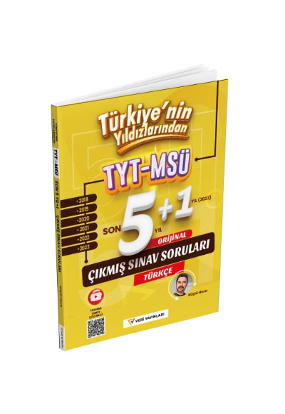 TYT-MS Trke Son 6 Yl Video zml Orijinal km Sorular ve zmleri 2024 Veri Yaynlar