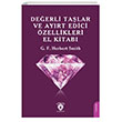 Deerli Talar ve Ayrt Edici zellikleri El Kitab Dorlion Yaynlar