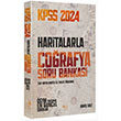 2024 KPSS Haritalarla Corafya Soru Bankas CBA Yaynlar 