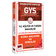 2024 GYS Kltr ve Turizm Bakanl Folklor Aratrmacs Kadrosu in Konu Anlatm ve Sorular Yarg Yaynlar