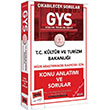 2024 GYS T.C Kltr ve Turizm Bakanl Mze Aratrmacs Kadrosu in Konu Anlatm ve Sorular Yarg Yaynlar