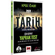 2024 ABT Tarih retmenlii Yaprak Test Yarg Yaynlar