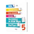 5.Snf Din Kltr ve Ahlak Bilgisi Akll Defter Orjin Kitap