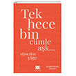 Tek Hece Bin Cmle Ak Parana Yaynlar