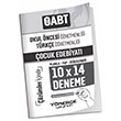 ABT Okul ncesi Snf Trke retmenlii ocuk Edebiyat 10x14 Deneme zml Ynerge Yaynlar