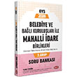 2024 GYS Belediye ve Bağlı Kuruluşları İle Mahalli İdare Birlikleri 2. Grup Soru Bankası Data Yayınları