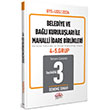 GYS UDS Belediye ve Bal Kurulular ile Mahalli dare Birlikleri 4. Grup Fasikl 3 Deneme Editr Yaynlar