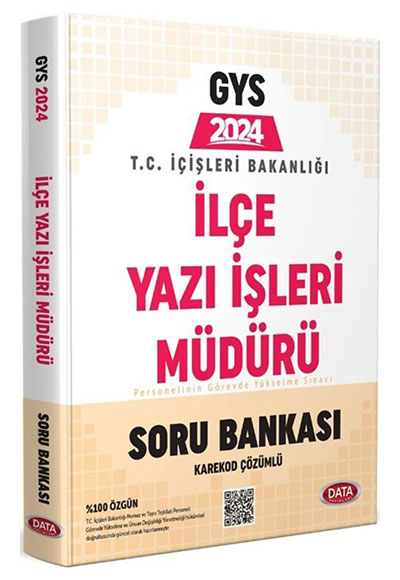 2024 GYS ileri Bakanl le Yaz leri Mdr Soru Bankas Karekod zml Data Yaynlar 