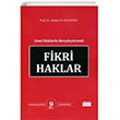 Fikri Haklar Turhan Kitabevi