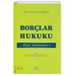 Borlar Hukuku zel Hkmler Turhan Kitabevi