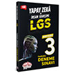 Yapay Zeka ve nsan Karm LGS Tamam zml 3 Fasikl Deneme Editr Yaynlar