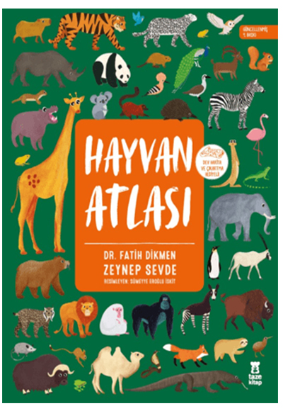 Hayvan Atlas Taze Kitap
