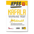 KPSS Matematik Öğreten Yaprak Test Hoca Kafası