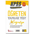 KPSS Corafya reten Yaprak Test Hoca Kafas