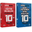 KPSS Eitim Bilimleri GYGK 10+10 Deneme 2 li Set CBA Yaynlar