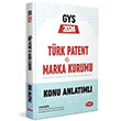 GYS UDS Trk Patent ve Marka Kurumu Konu Anlatml Data Yaynlar