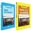 2024 KPSS Tarih Soru Bankas 40 Deneme 2 li Set Cahide Bolat Temsil Yaynlar