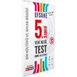5. Snf Din Kltr ve Ahlak Bilgisi Yetenekli Test DDY Yaynlar