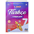 7. Sınıf Türkçe 14 Deneme Sınavı Fit Yayınları