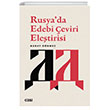 Rusyada Edebi eviri Eletirisi izgi Kitabevi Yaynlar
