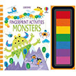 Fingerprint Activities: Monsters Usborne Publishing