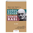 Jean-Luc Nancy`nin Siyaset Felsefesinde oulculuk ve Demokrasi Tezkire Yaynevi