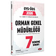 2024 OGM Orman Genel Mdrl Unvan Deiiklii Snav 7 Deneme Data  Yaynlar