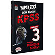 Yapay Zeka ve nsan Karm KPSS Tamam zml 3 Fasikl Deneme Editr Yaynevi