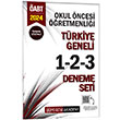 2024 KPSS ABT Okul ncesi retmenlii Tamam zml Trkiye Geneli 1-2-3(3`l Deneme Seti) Pegem Akademi Yaynclk