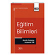 Eitim Bilimleri Alannda Uluslararas Aratrmalar XXIII  Eitim Yaynevi