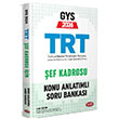 2024 GYS TRT Şef Kadrosu için Konu Anlatımlı Soru Bankası Data Yayınları