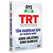 GYS TRT Tm Alanlar iin Konu Anlatml Soru Bankas Data Yaynlar