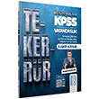 2024 KPSS Vatandalk Tekerrr Kamp Kitab Benim Hocam Yaynlar