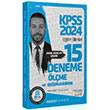 2024 KPSS Eitim Bilimleri lme ve Deerlendirme zml 15 Deneme ndeks Akademi