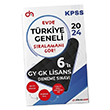 2024 KPSS Genel Yetenek Genel Kltr Trkiye Geneli 6 Deneme zml Dijital Hoca Yaynlar
