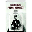 Celaleddin Muhtar Frengi Makalat Akademisyen Kitabevi