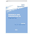 Research And Evaluations In Engineering - 2023 December Gece Kitapl