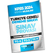 2024 KPSS Eitim Bilimleri Trkiye Geneli Tamam Video zml Snav Provas 3 Deneme( 4-5-6 ) Yediiklim Yaynlar