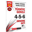 2024 KPSS Genel Yetenek Genel Kltr Trkiye Geneli 4-5-6 Deneme Seti Pegem Yaynlar