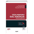 Ceza Hukuku zel Hkmler Pratik almalar Sekin Yaynclk