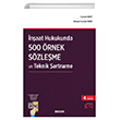 naat Hukukunda 500 rnek Szleme ve Teknik artname Sekin Yaynclk
