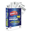 KPSS A Grubu Tamam zml 10 Deneme 4T Yaynlar