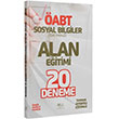 ABT Sosyal Bilgiler retmenlii Alan Eitimi 20 Deneme zml CBA Yaynlar